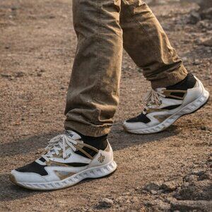 Reebok NFL New Orleans Saints Collector’s Edition Leather Sneaker Size 12